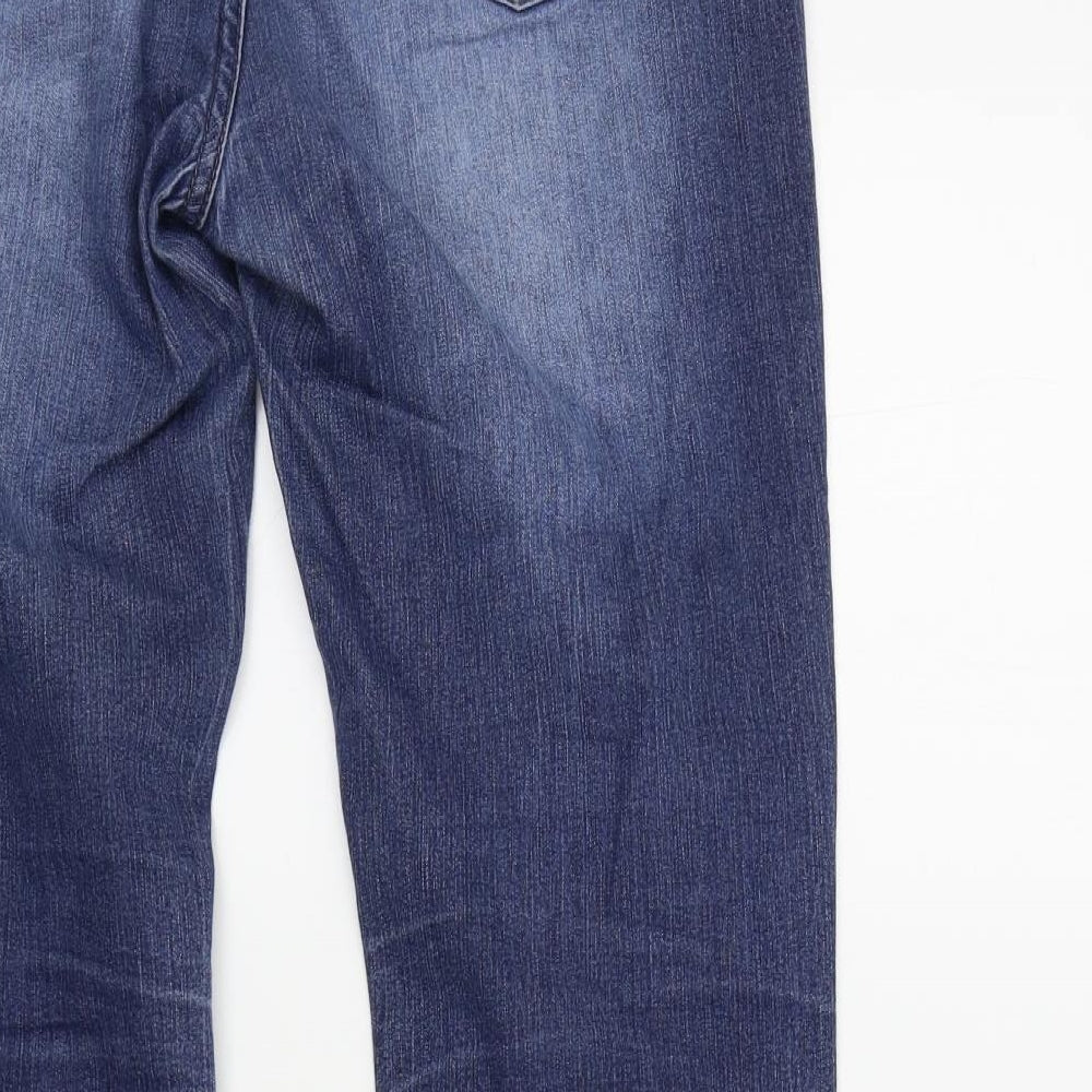 Papaya Womens Blue   Bootcut Jeans Size 10 L27 in
