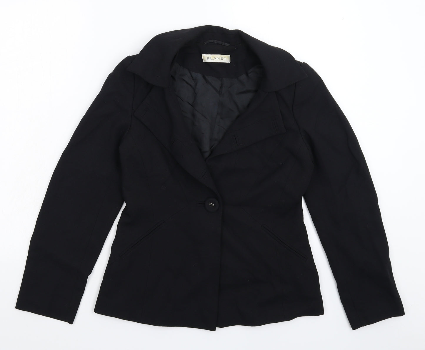 Planet Womens Blue   Jacket Suit Jacket Size 6
