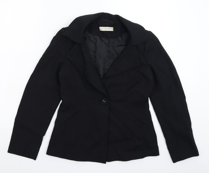 Planet Womens Blue   Jacket Suit Jacket Size 6