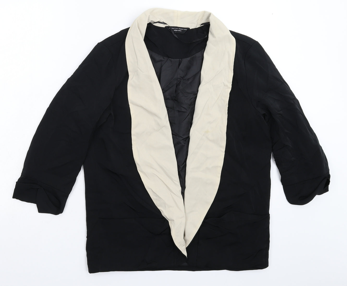 Dorothy Perkins Womens Black   Jacket Blazer Size M