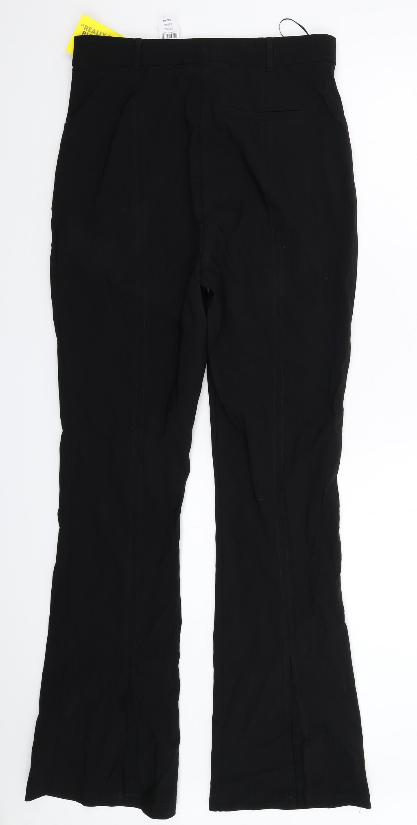 Topshop Womens Black   Trousers  Size 14 L33 in