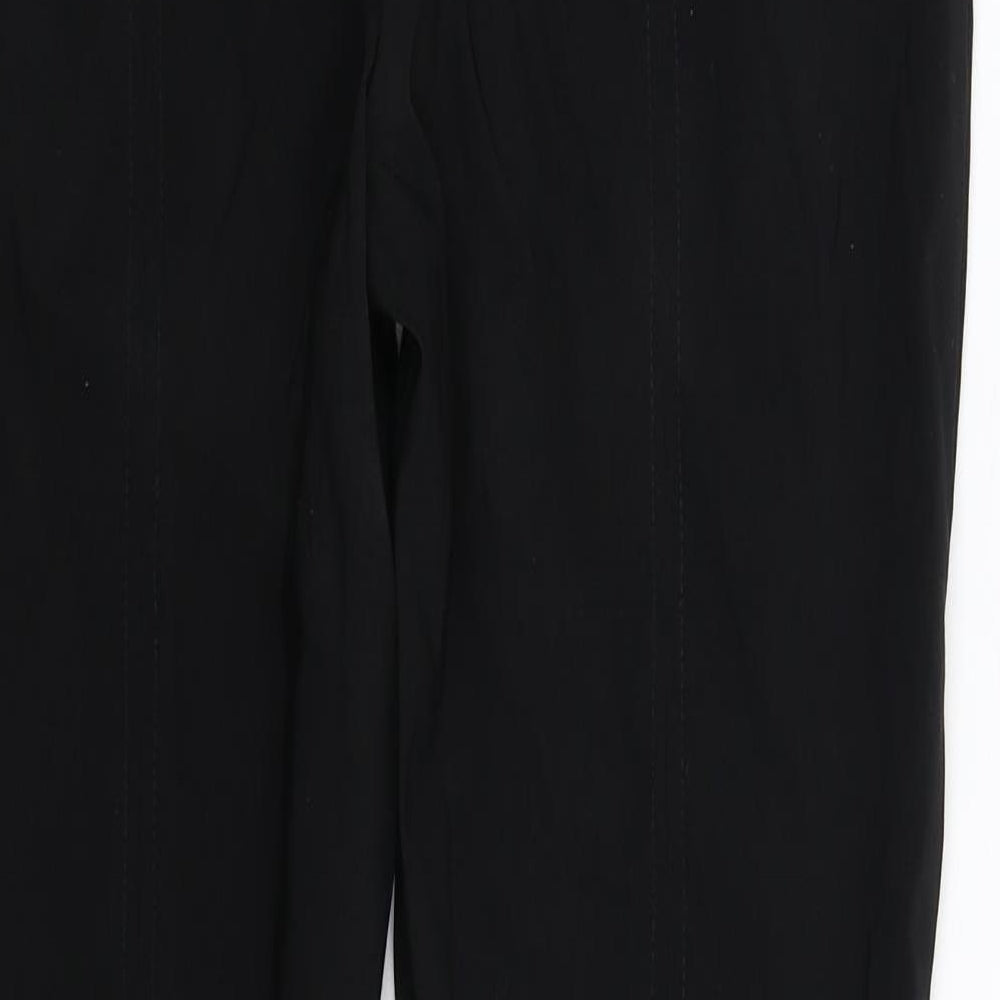 Topshop Womens Black   Trousers  Size 14 L33 in