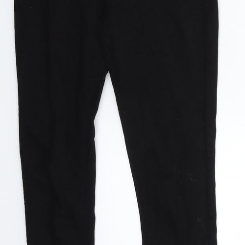 Candy Couture Womens Black  Denim Jegging Leggings Size 26 in L27 in