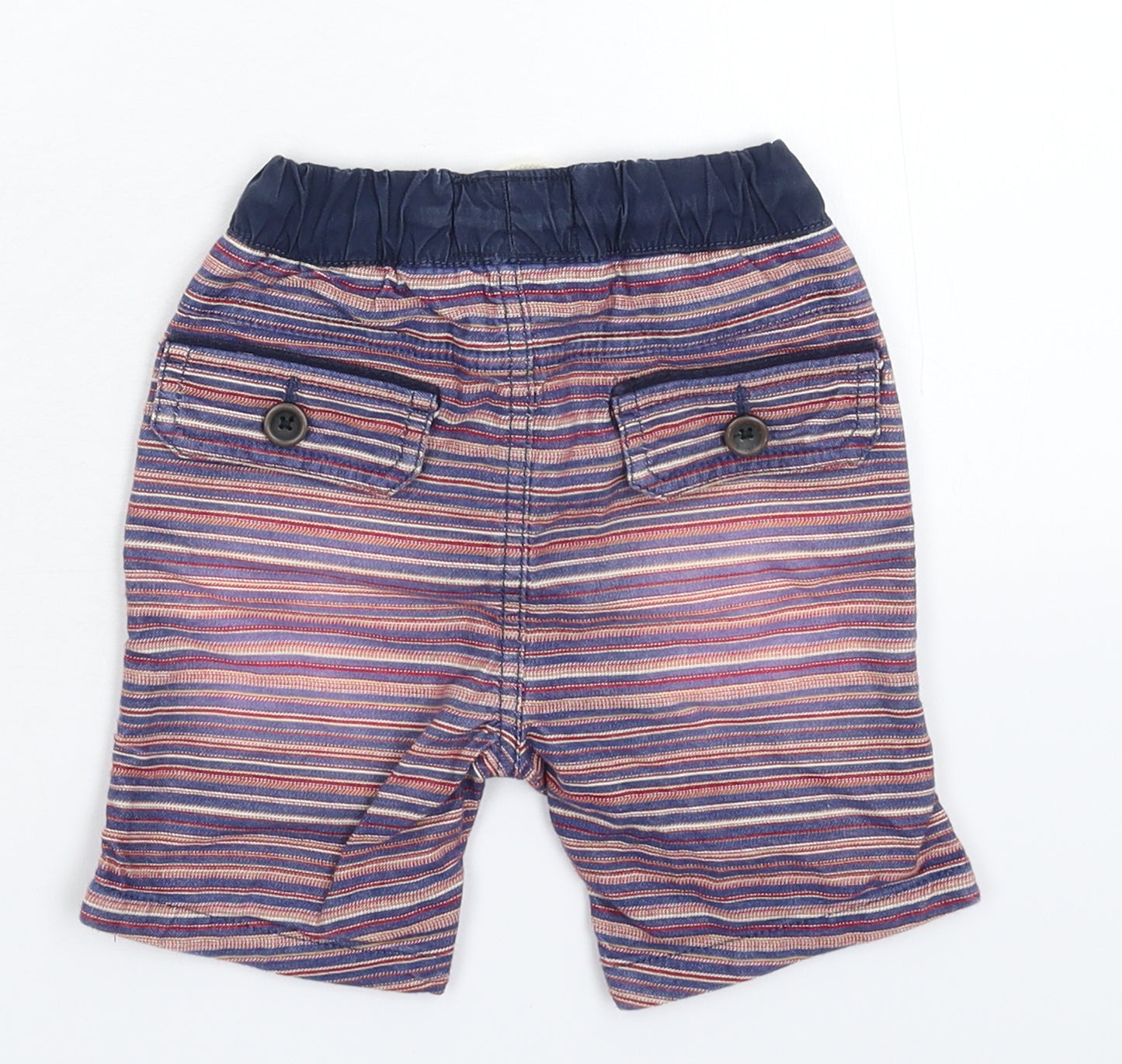 NEXT Baby Multicoloured Striped  Cropped Trousers Size 12-18 Months