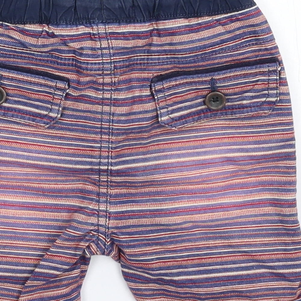 NEXT Baby Multicoloured Striped  Cropped Trousers Size 12-18 Months
