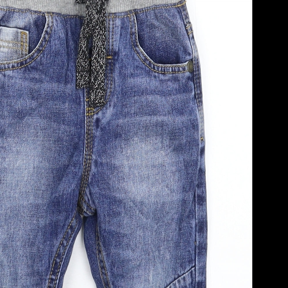 NEXT Baby Blue  Denim Capri Jeans Size 12-18 Months