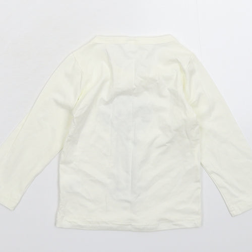 Nanyang Baby White   Basic T-Shirt Size 9-12 Months