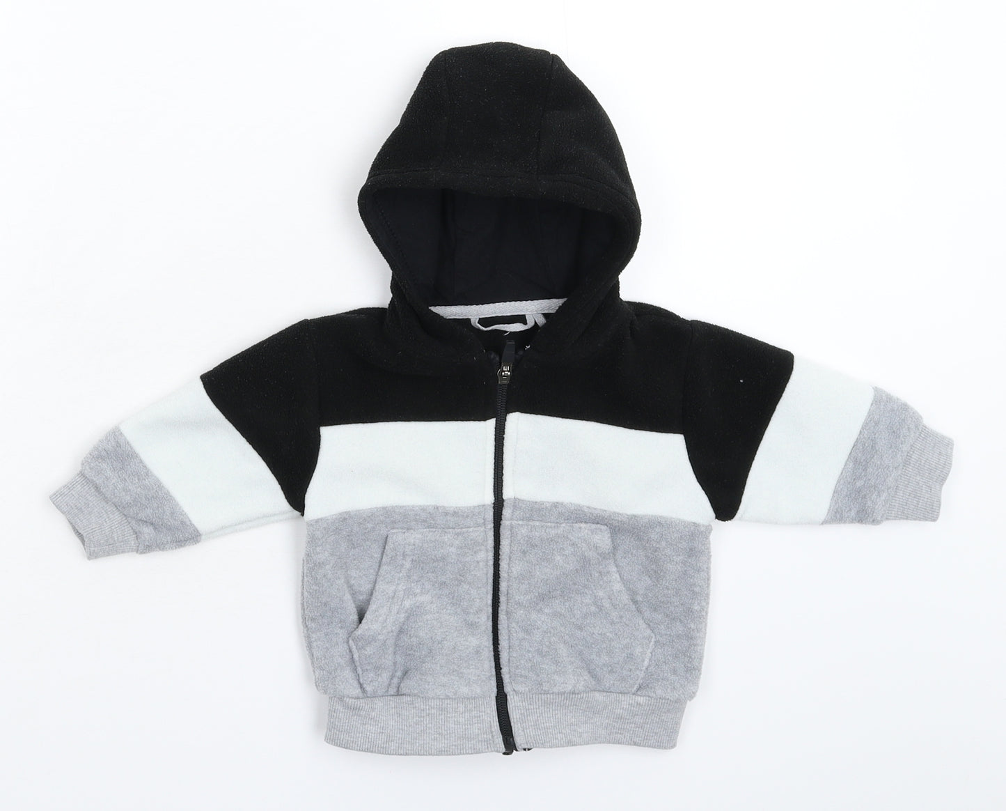 NEXT Baby Multicoloured  Fleece Jacket  Size 6-9 Months