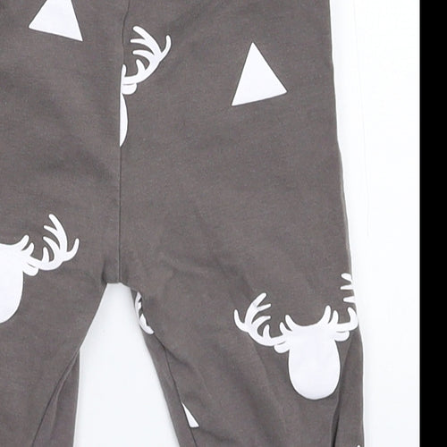 Preworn Baby Grey   Jogger Trousers Size 9-12 Months