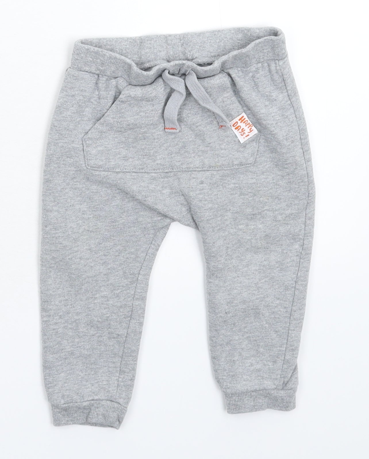 Fred & Flo Baby Grey   Jogger Trousers Size 9-12 Months