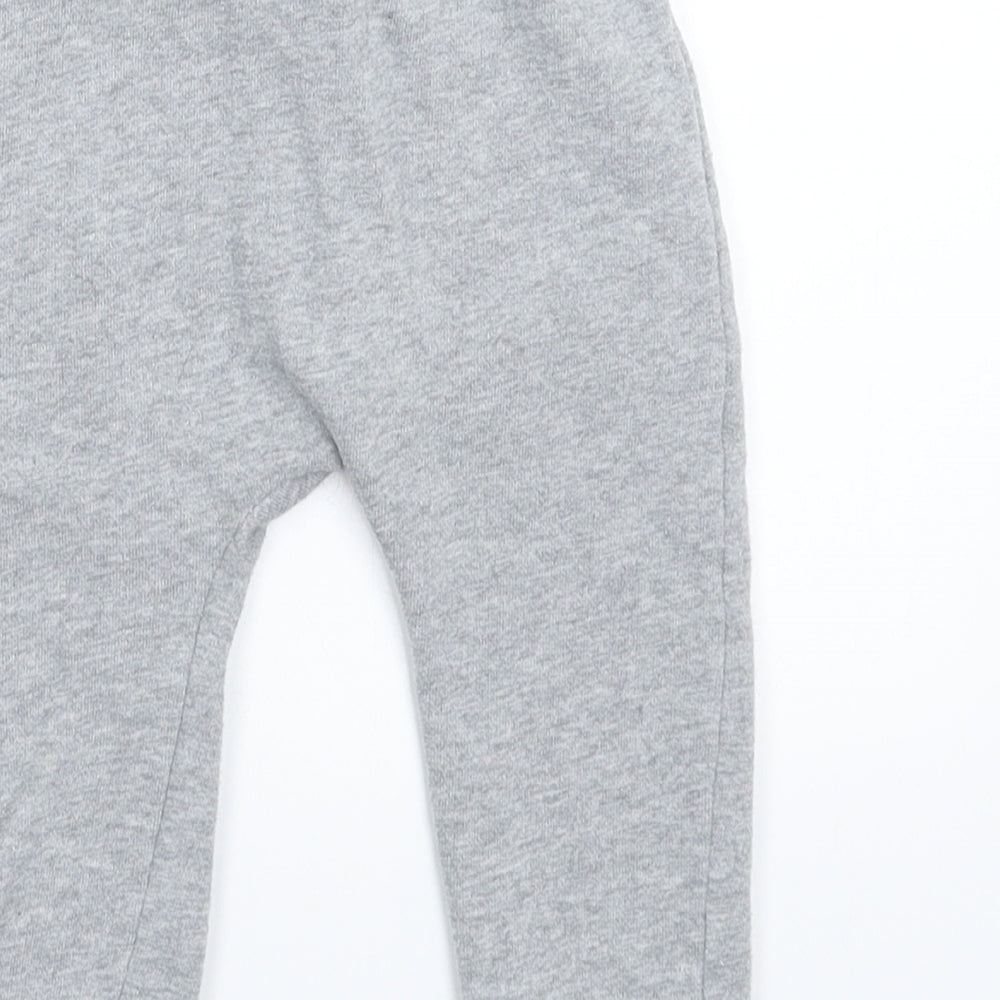Fred & Flo Baby Grey   Jogger Trousers Size 9-12 Months