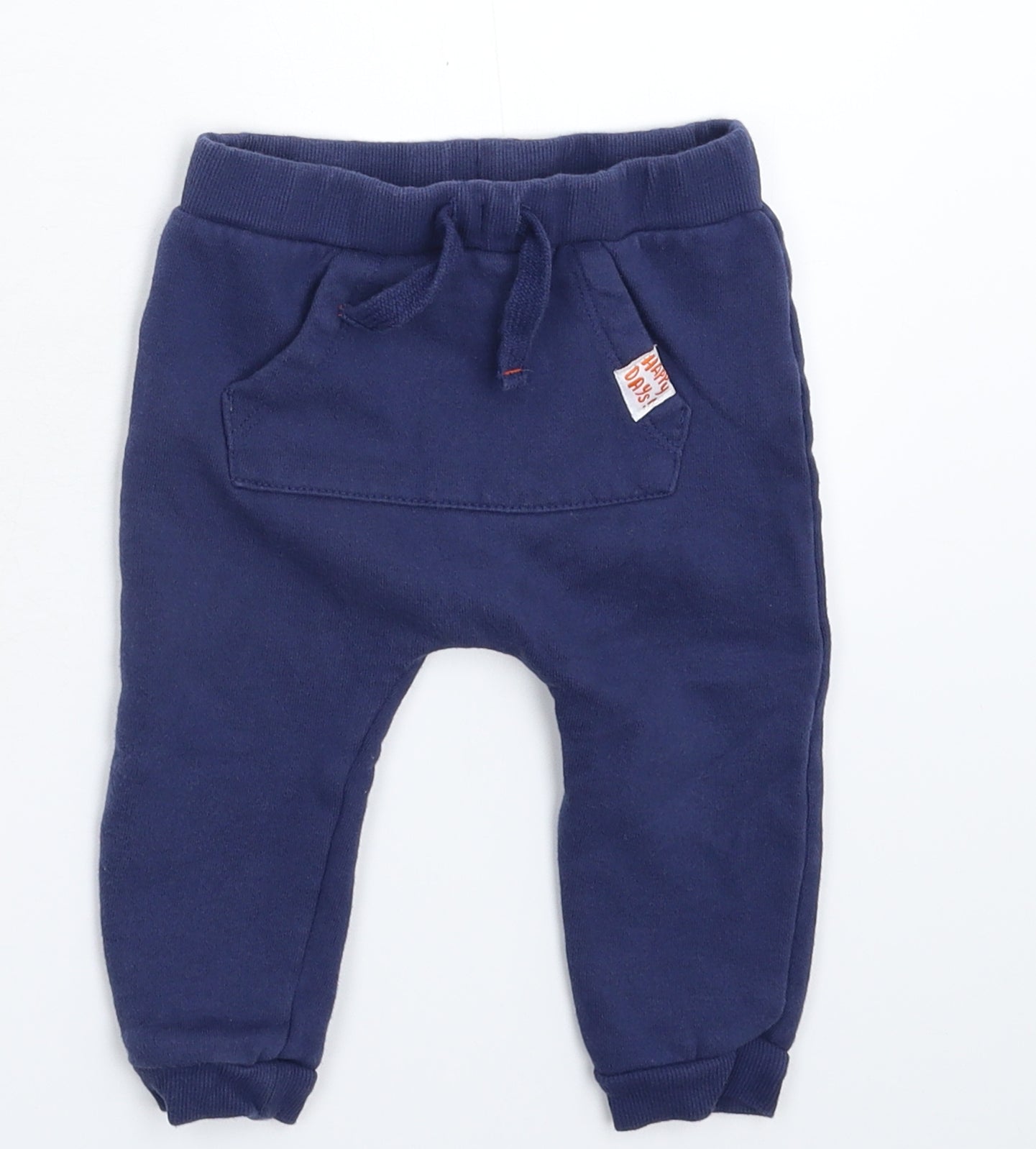 Fred & Flo Baby Blue   Jogger Trousers Size 9-12 Months