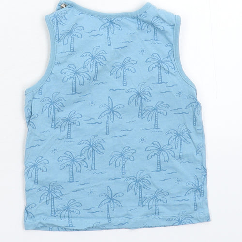 F&F Baby Blue   Basic Tank Size 12-18 Months