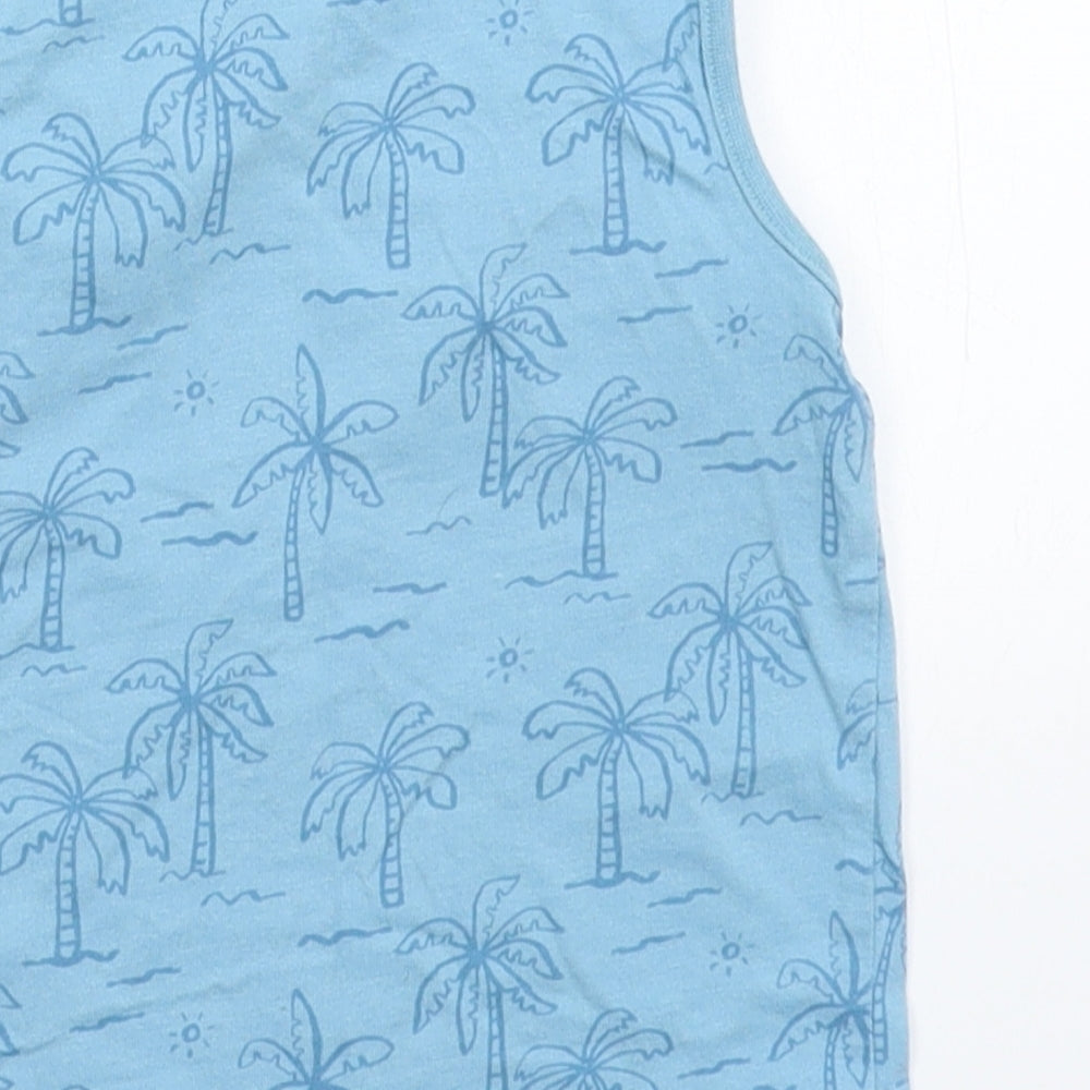 F&F Baby Blue   Basic Tank Size 12-18 Months