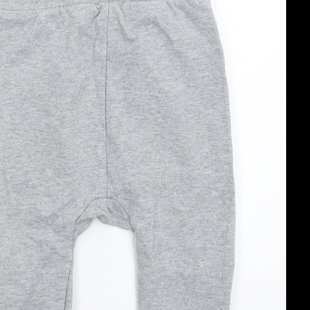 Nutmeg Baby Grey   Jogger Trousers Size 9-12 Months