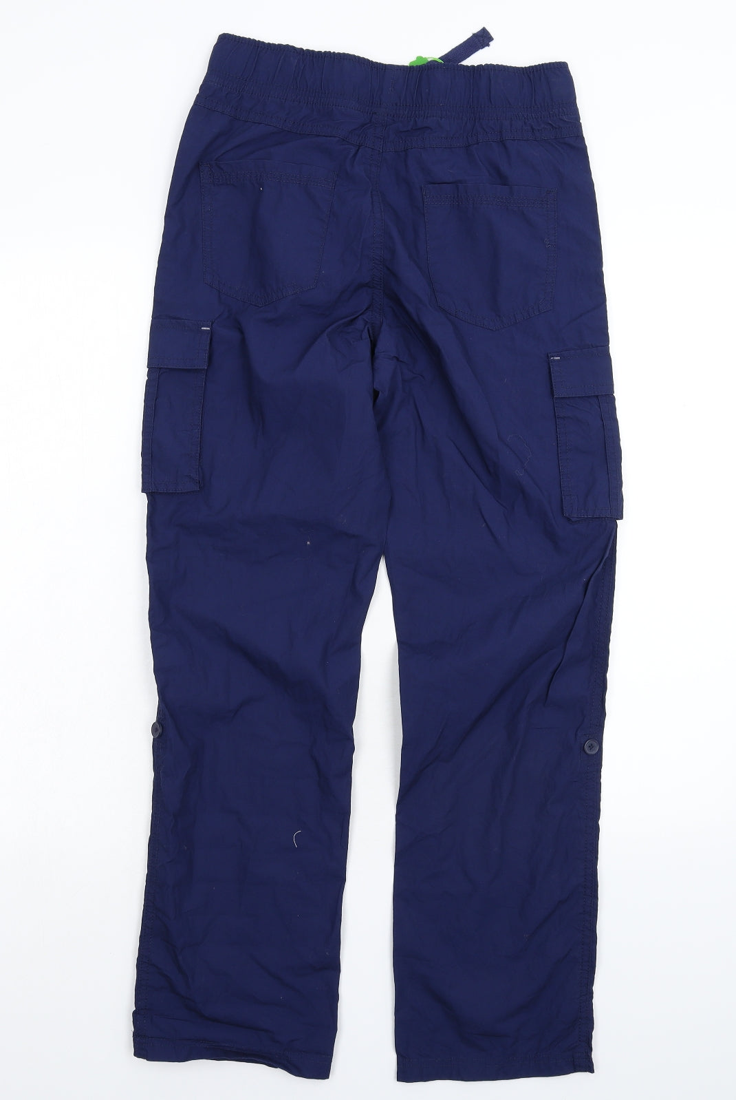M&Co Boys Blue   Cargo Trousers Size 12-13 Years