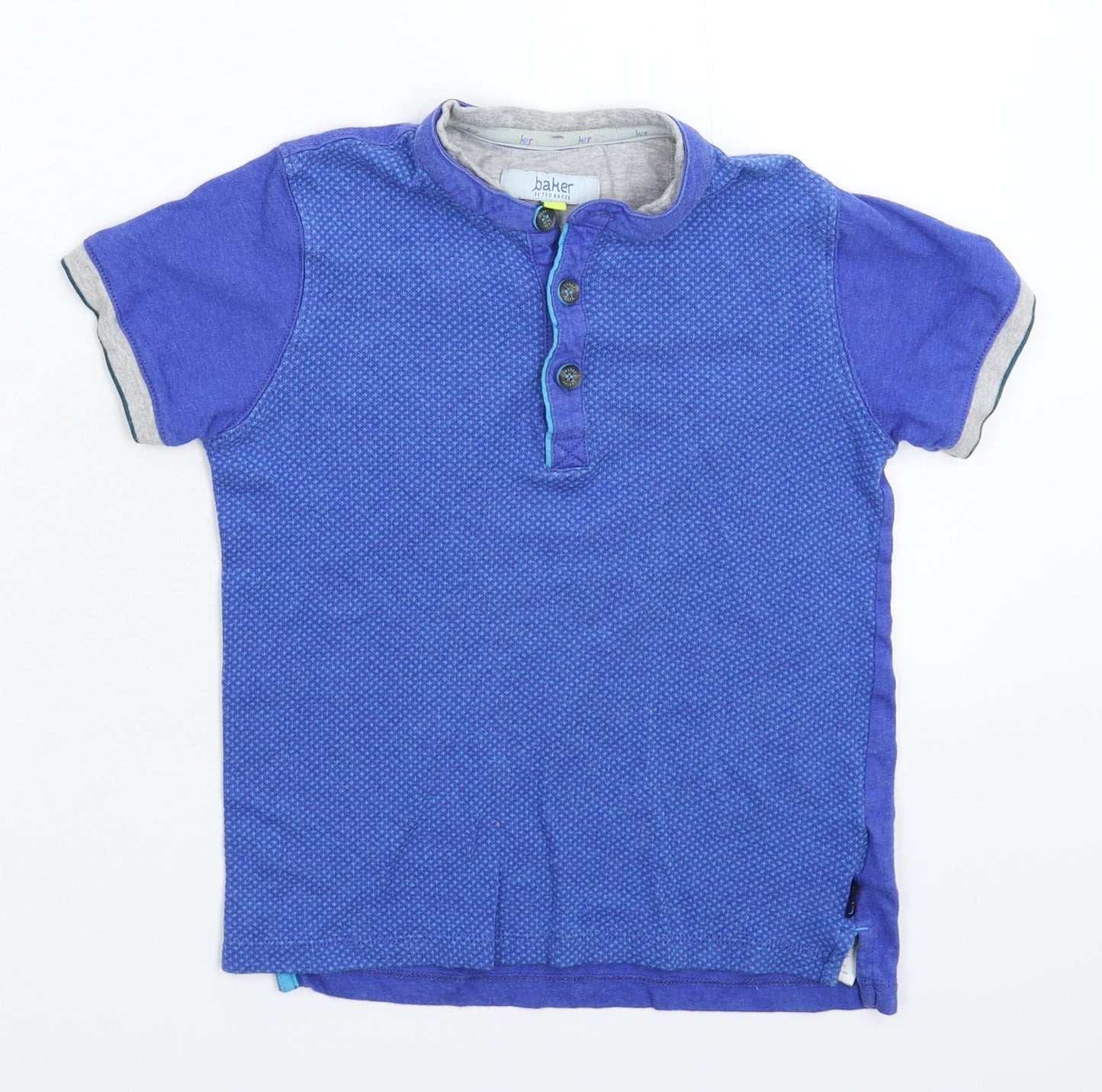Ted Baker Boys Blue   Basic T-Shirt Size 6-7 Years