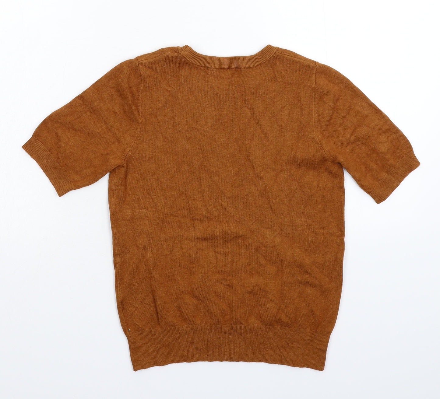 Karen Millen Womens Brown  Knit Pullover Jumper Size S