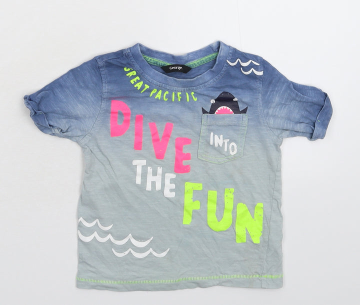George Baby Multicoloured   Basic T-Shirt Size 18-24 Months