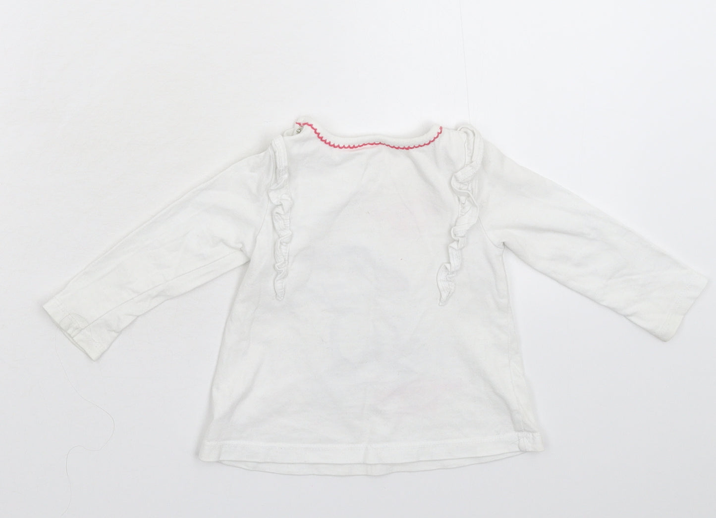 TU Baby White   Basic T-Shirt Size 6-9 Months