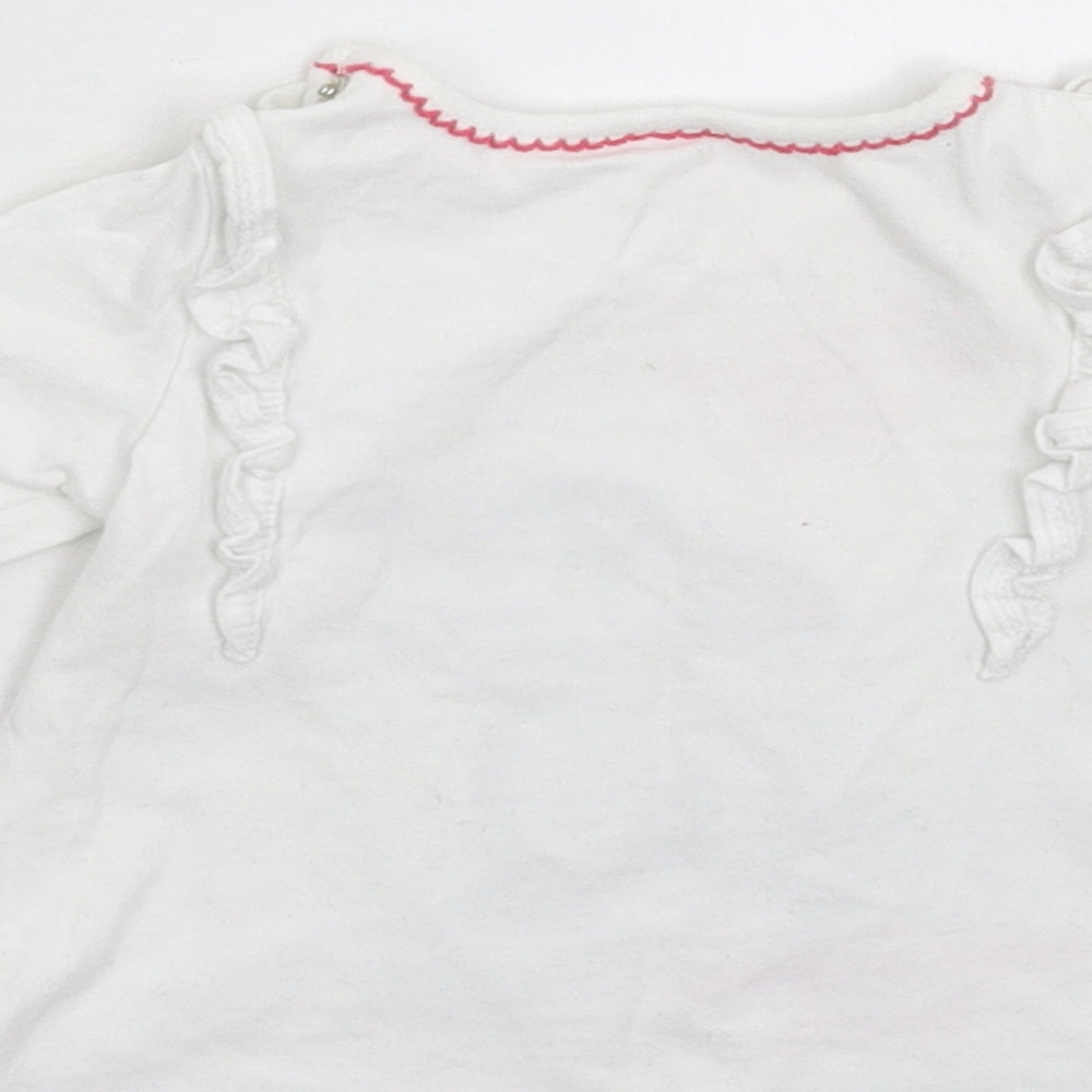 TU Baby White   Basic T-Shirt Size 6-9 Months