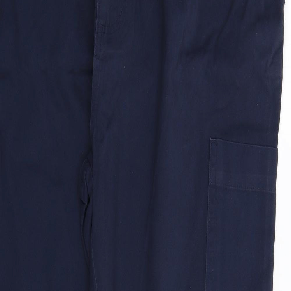 Cotton Traders Mens Blue   Cargo Trousers Size 38 L30 in