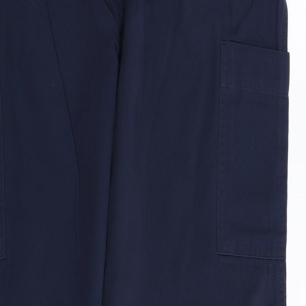 Cotton Traders Mens Blue   Cargo Trousers Size 38 L30 in