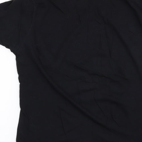 Emporio Armani Mens Black    T-Shirt Size S