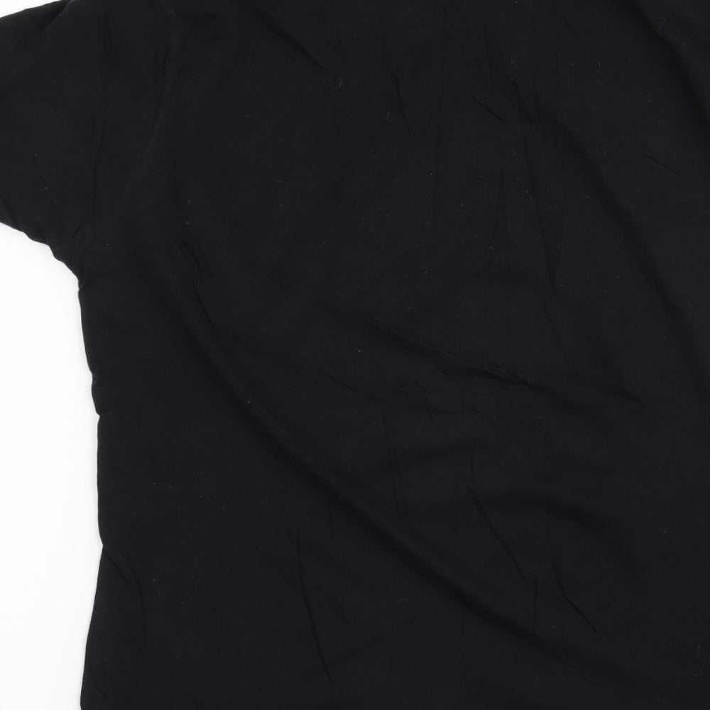Emporio Armani Mens Black    T-Shirt Size S