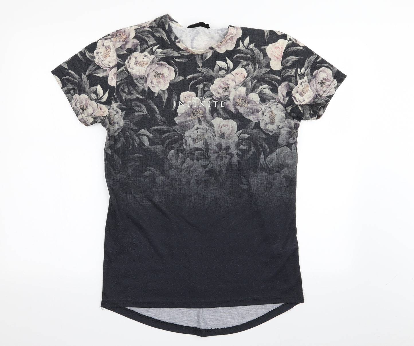 Cedar Wood State Mens Multicoloured Floral   T-Shirt Size S