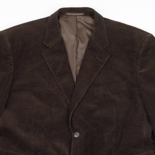 Cedar Wood State Mens Brown   Jacket Blazer Size 44