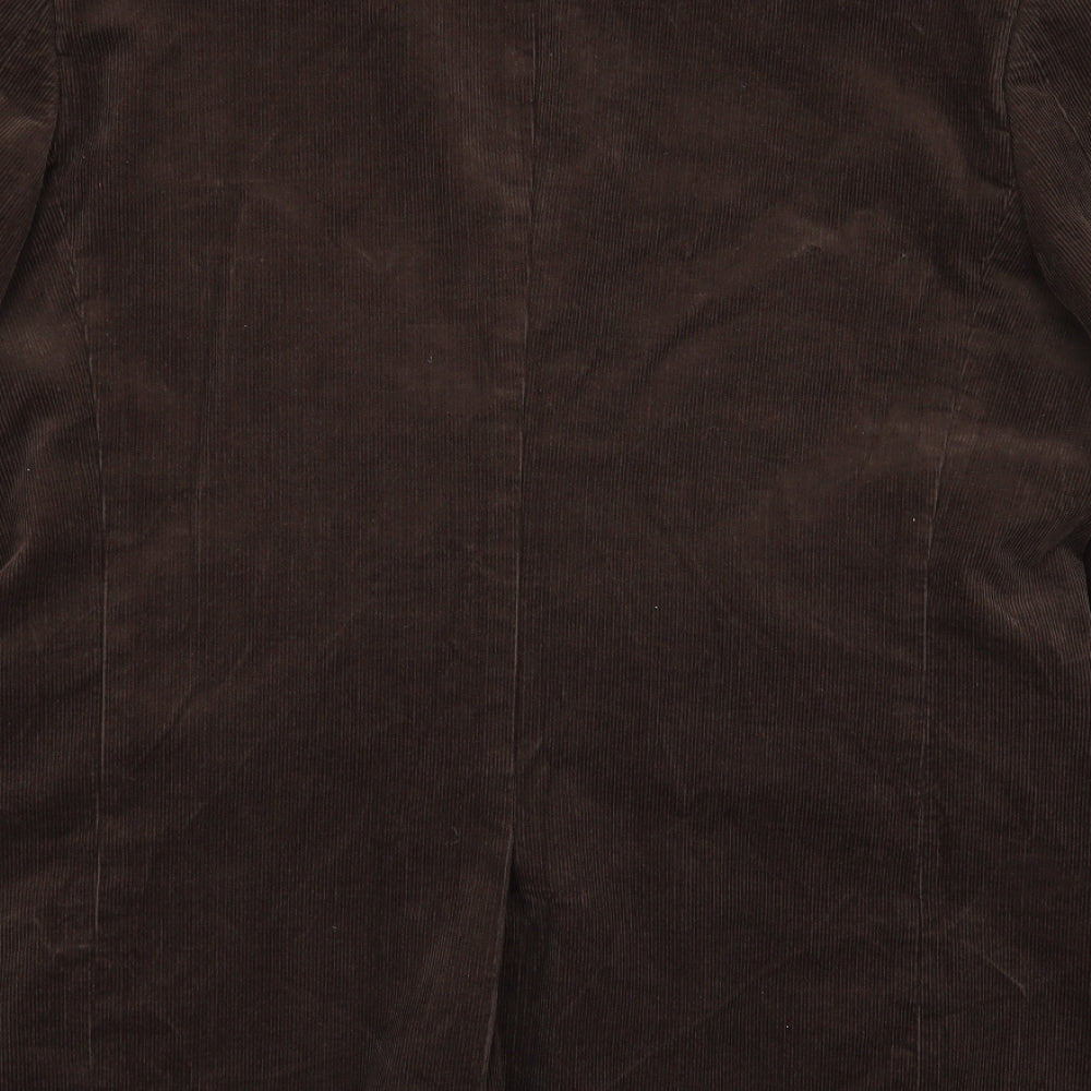 Cedar Wood State Mens Brown   Jacket Blazer Size 44