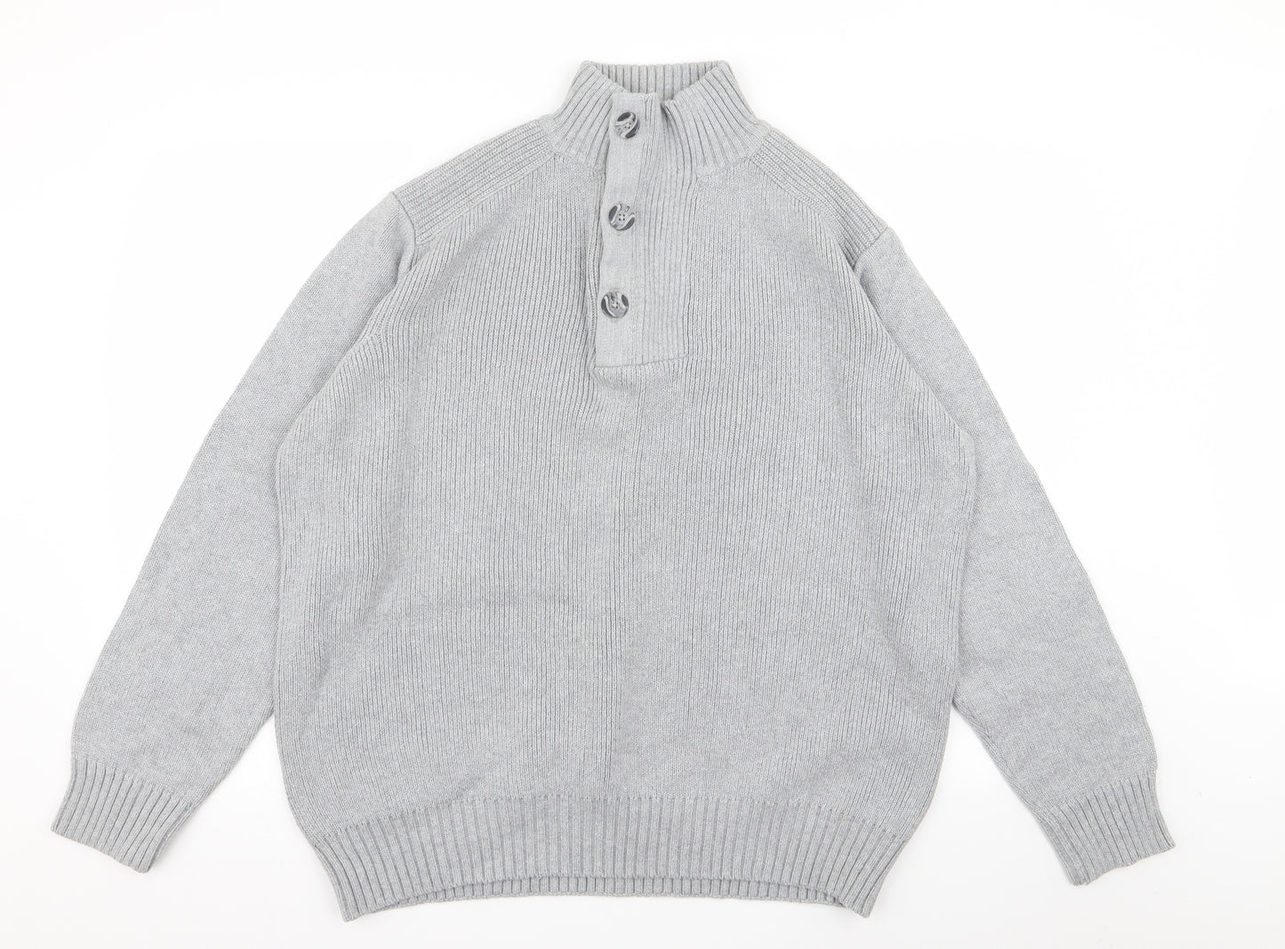 Asda George Mens Grey   Pullover Jumper Size 2XL