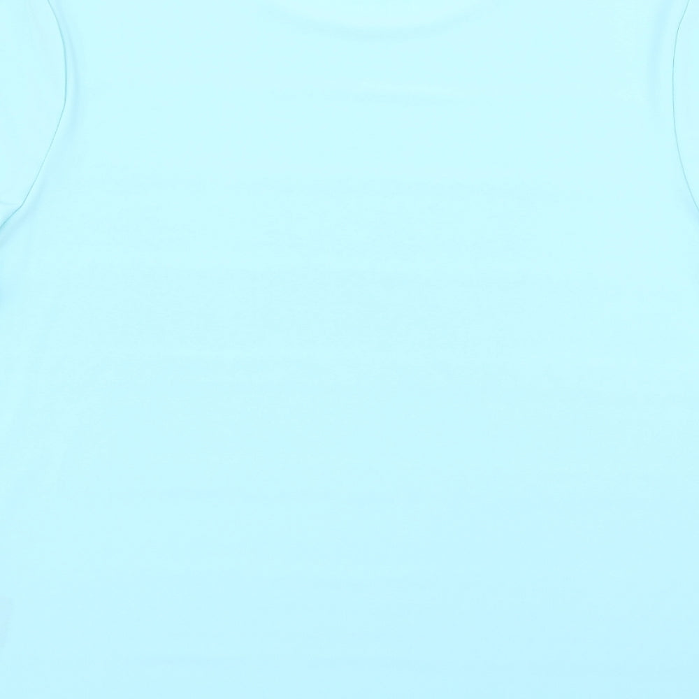 anna rose Womens Blue   Basic T-Shirt Size XL