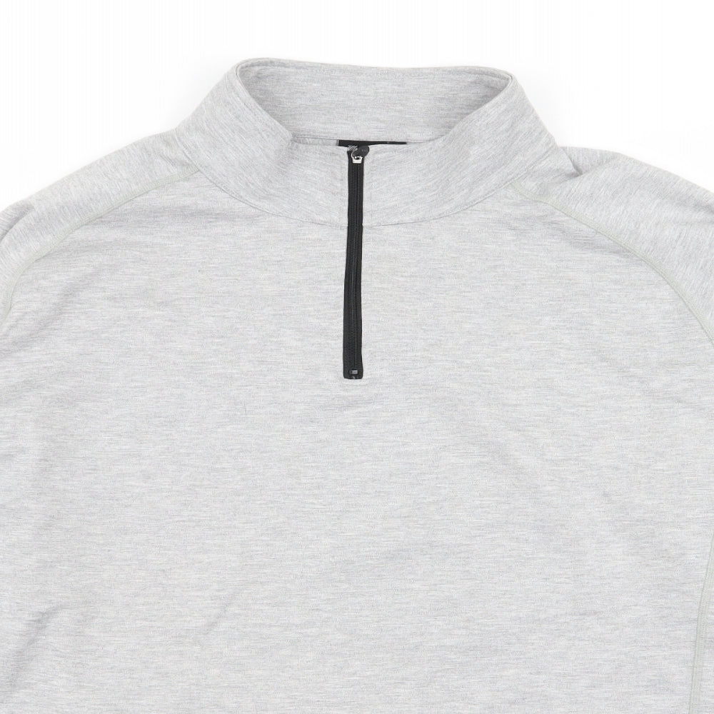 unique physiqie Mens Grey   Pullover Jumper Size L