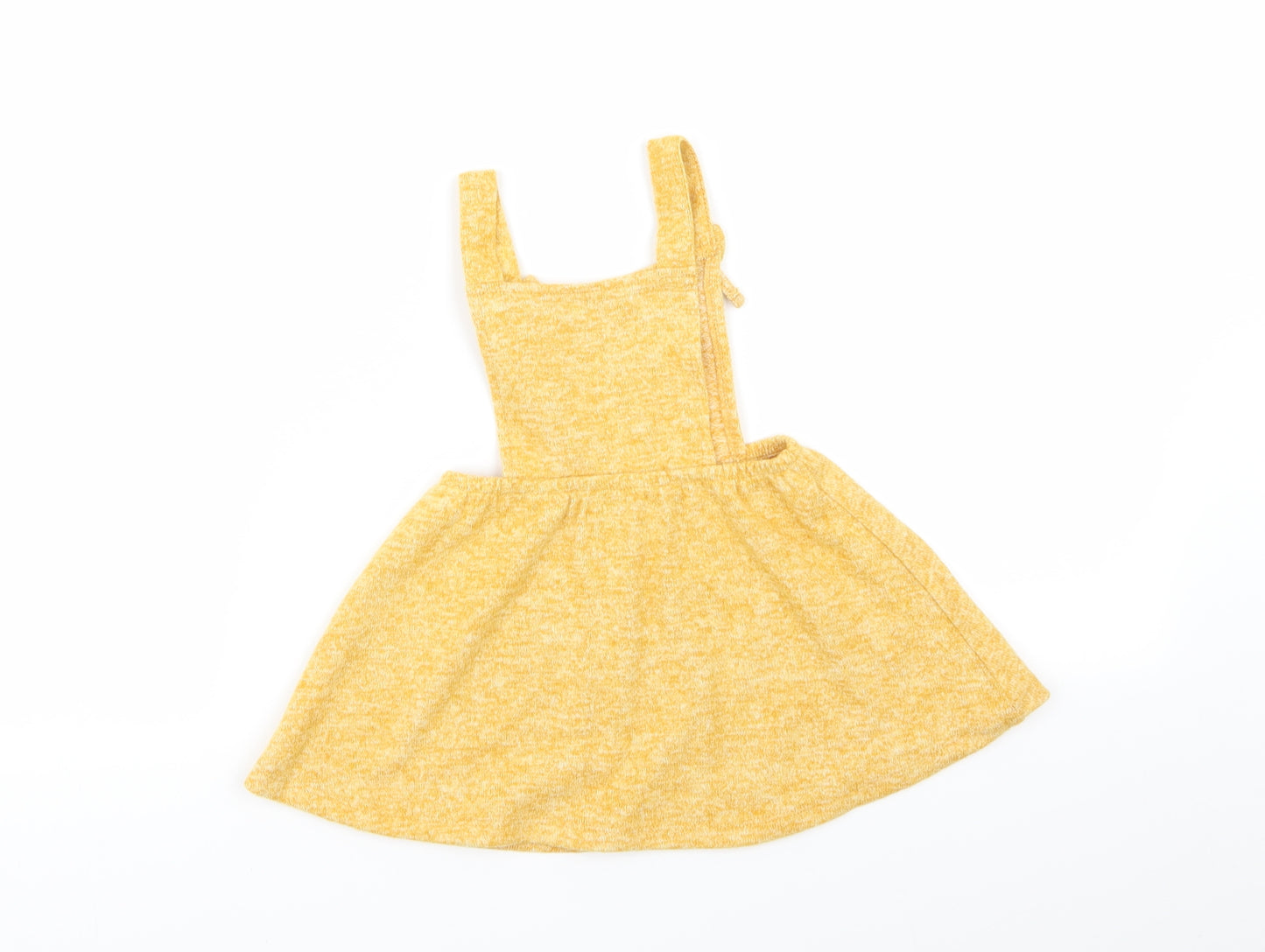 Matalan Girls Yellow   Fit & Flare  Size 9-12 Months