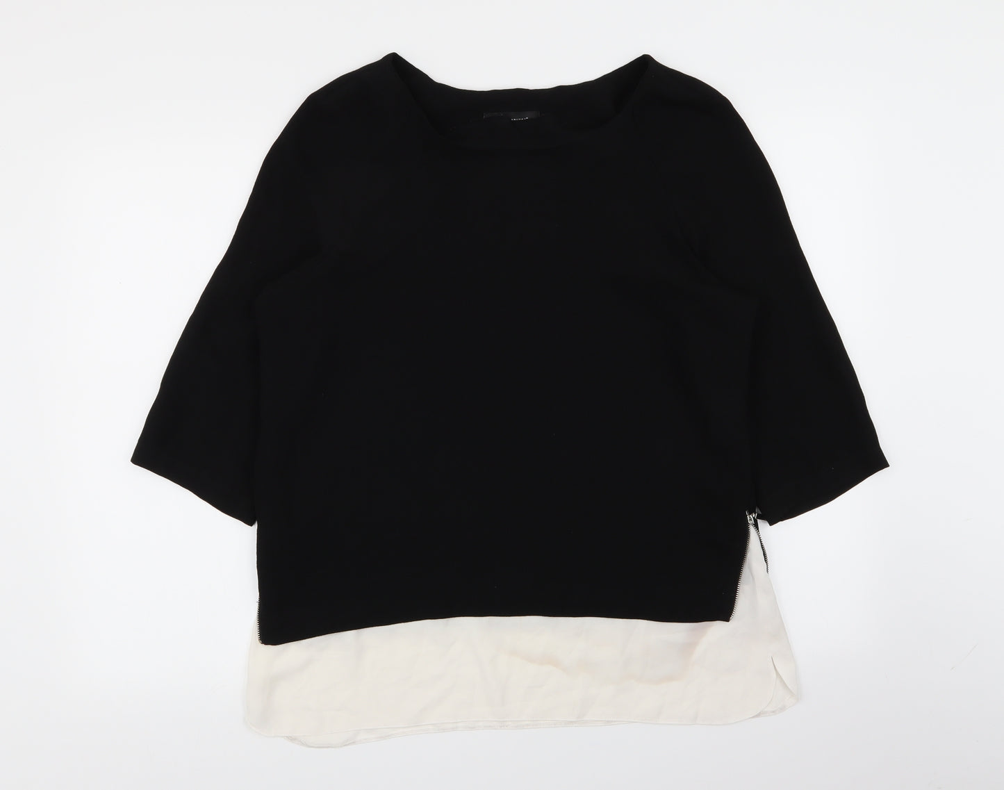Primark Womens Black   Basic T-Shirt Size 14