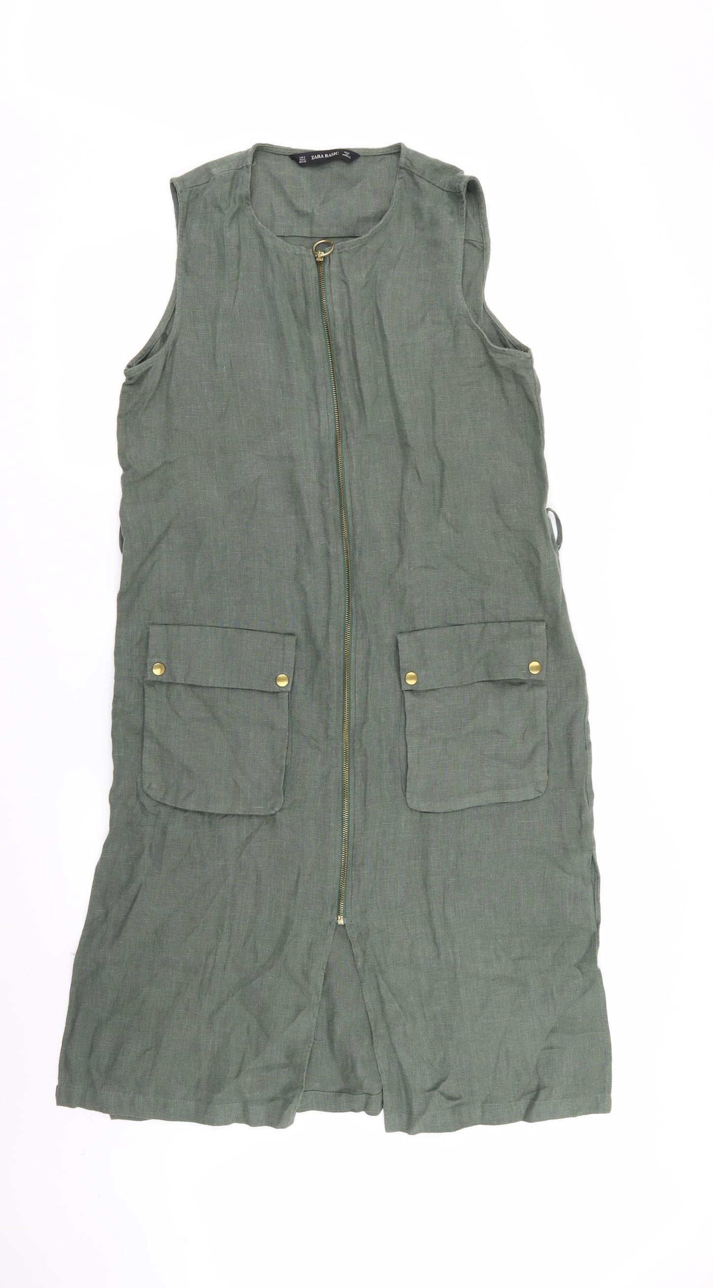 Zara Womens Green   A-Line  Size S