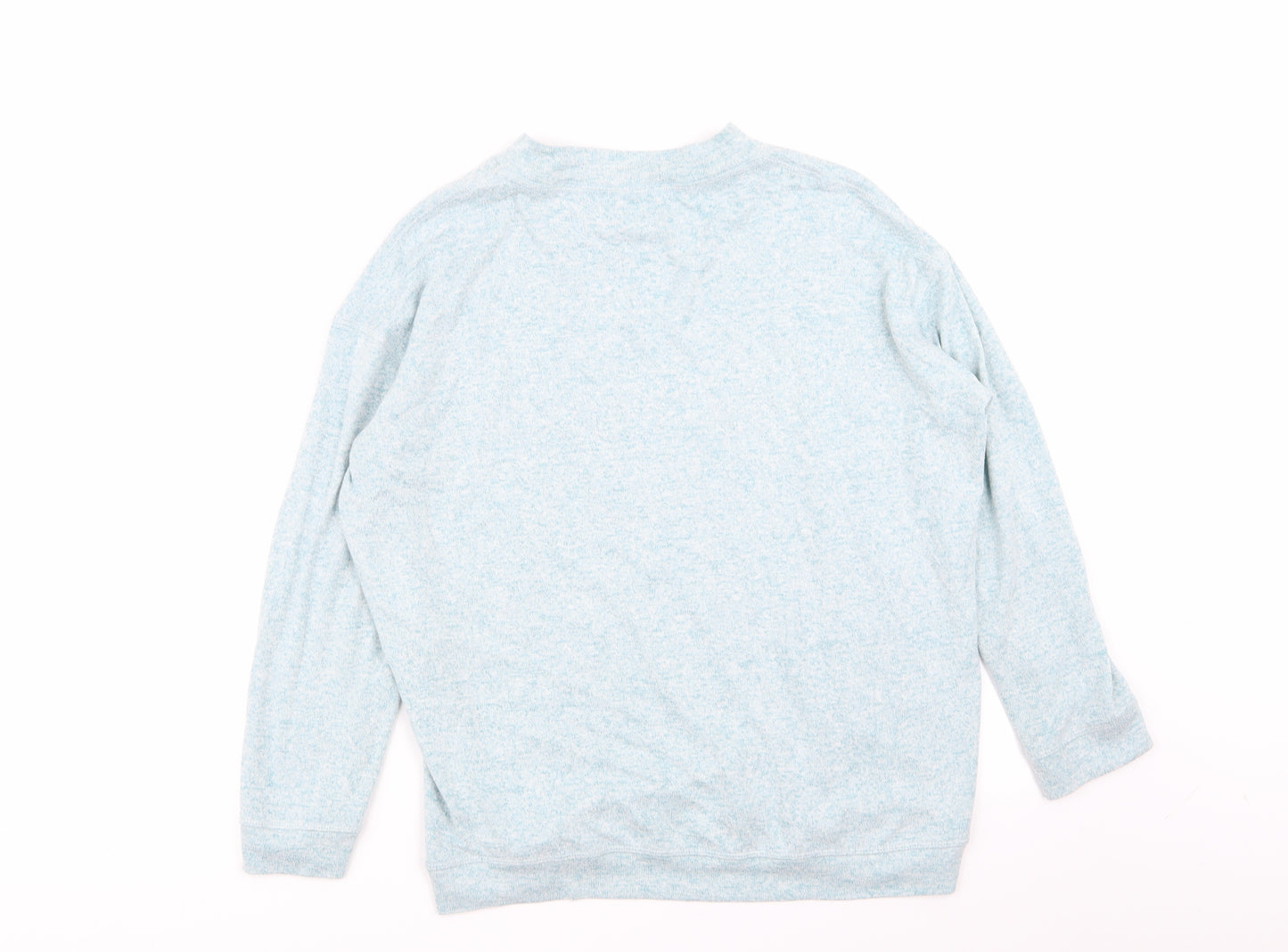 M&S Womens Blue   Basic T-Shirt Size 10