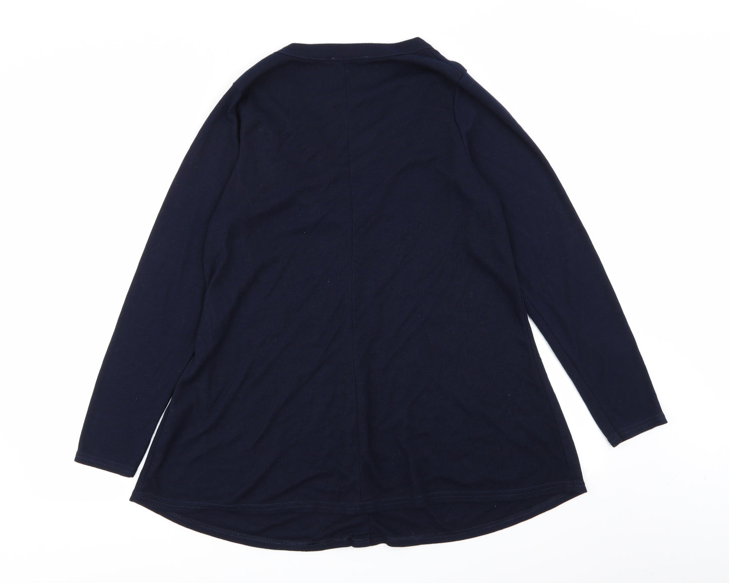 Evans Womens Blue   Basic T-Shirt Size 16