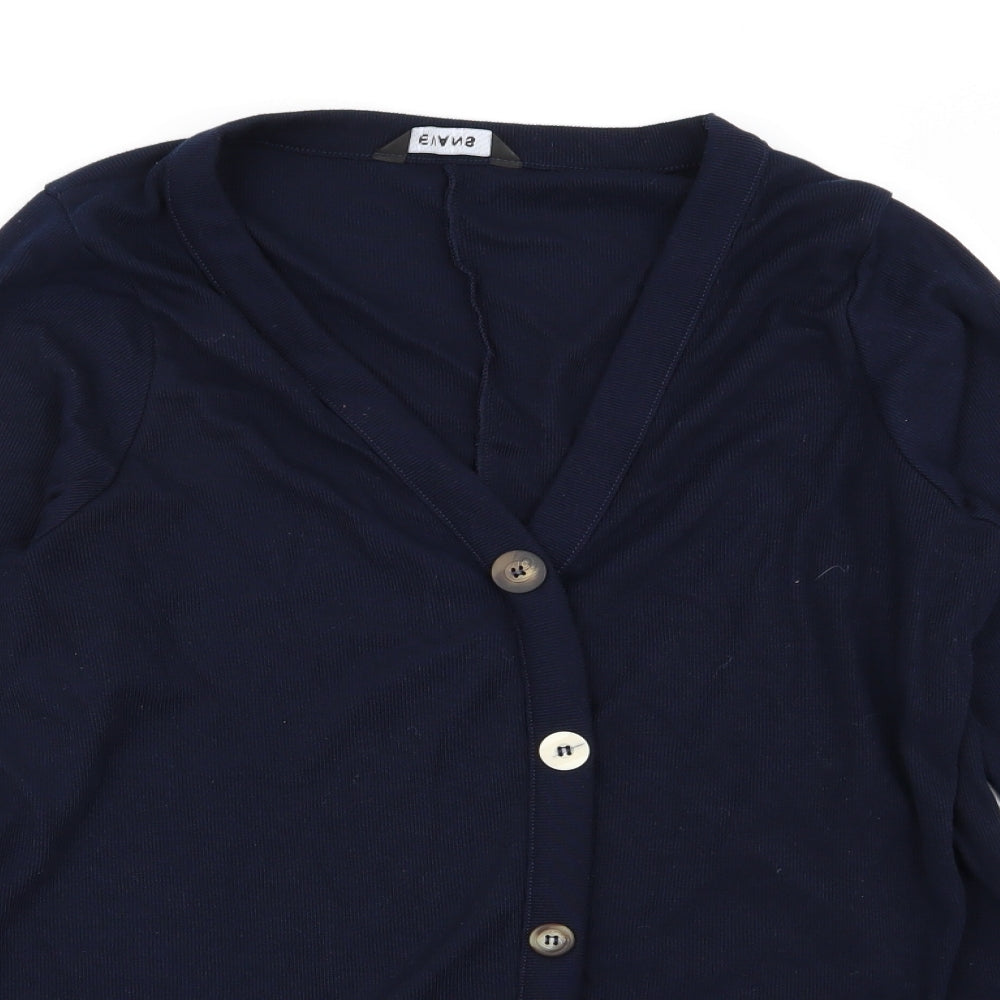 Evans Womens Blue   Basic T-Shirt Size 16