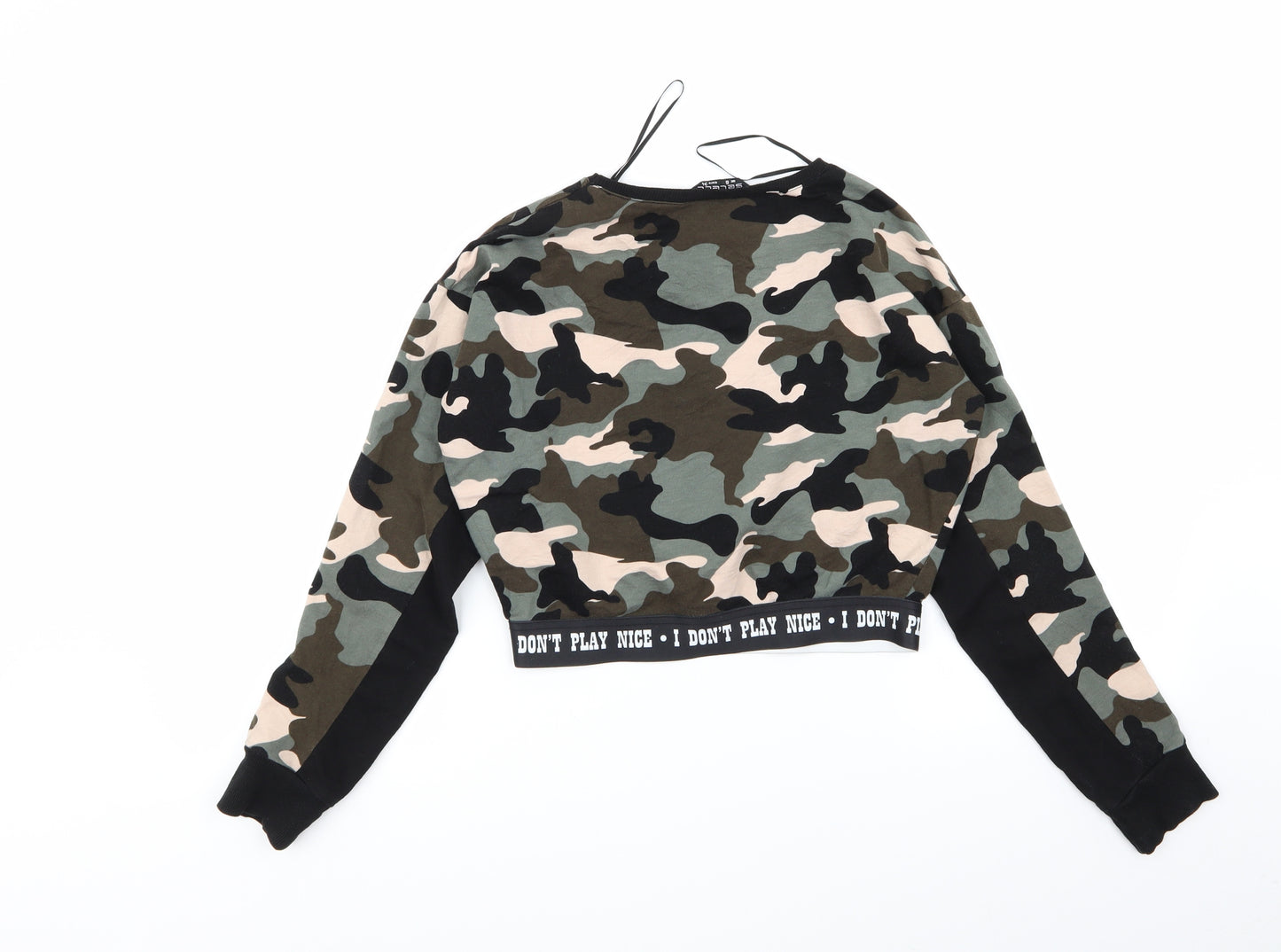 Select Womens Multicoloured Camouflage   Jumper Size 6