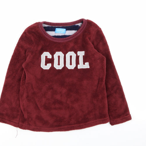 Primark Boys Brown Solid   Pyjama Top Size 6-7 Years