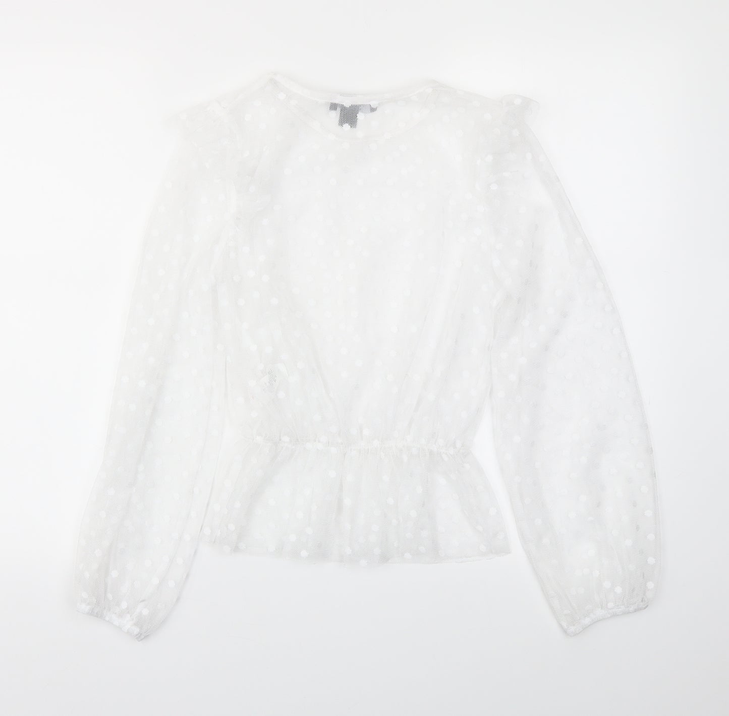 Primark Womens White   Basic T-Shirt Size XS