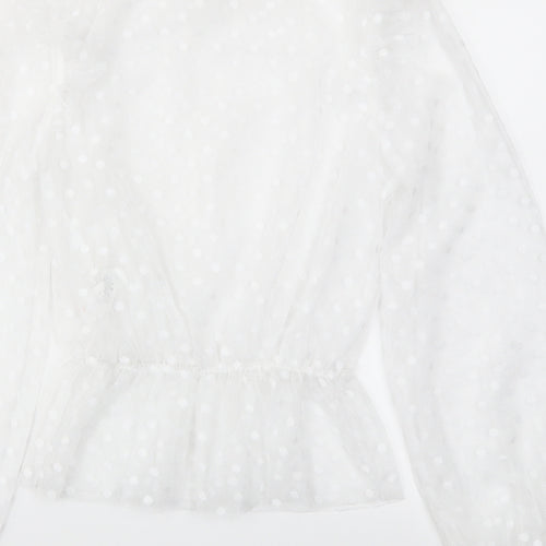 Primark Womens White   Basic T-Shirt Size XS