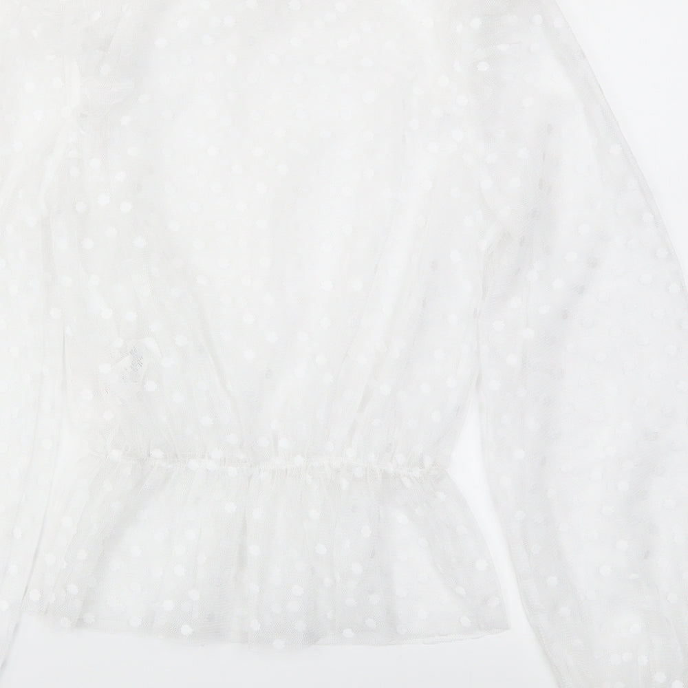 Primark Womens White   Basic T-Shirt Size XS