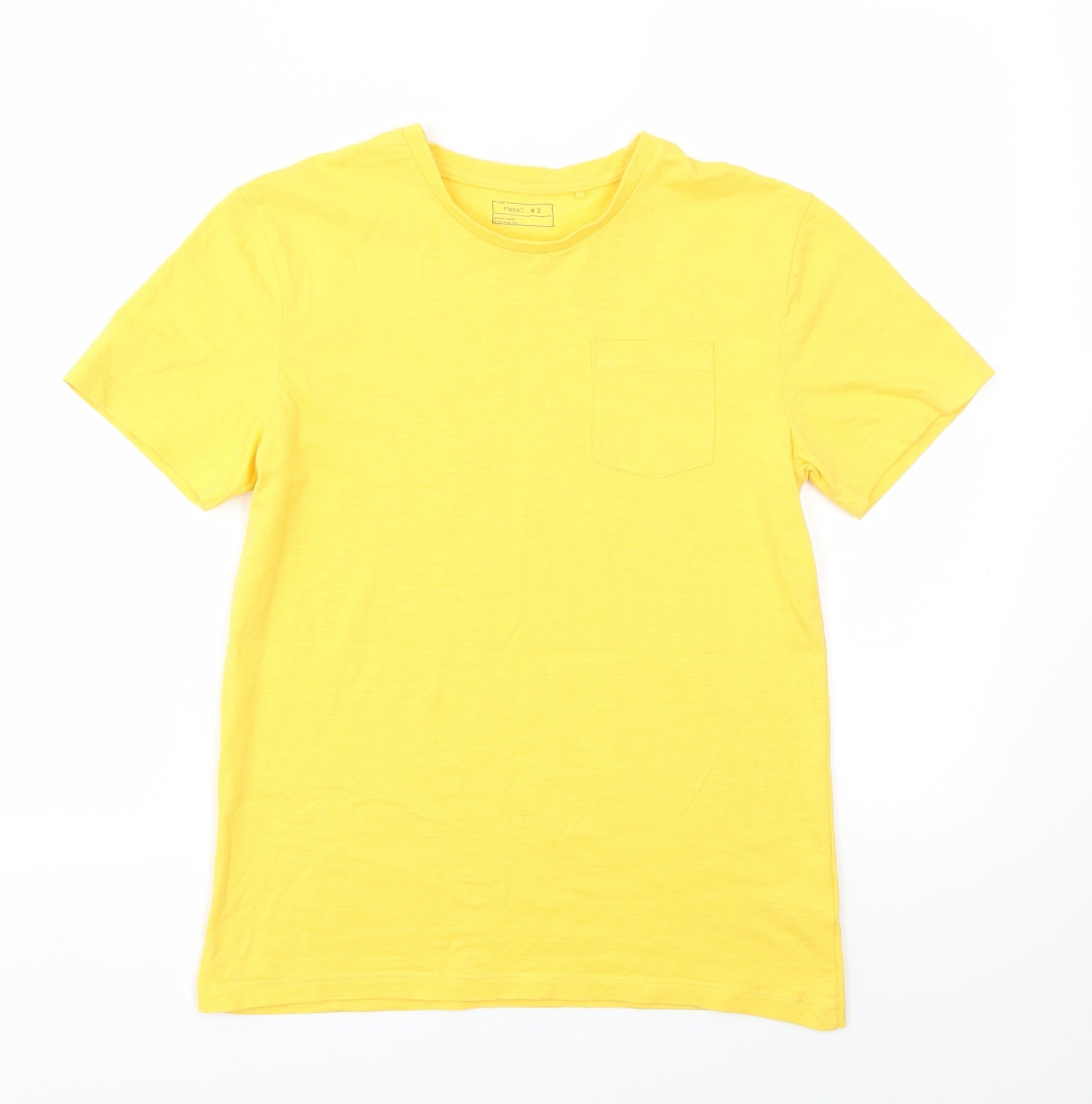 NEXT Boys Yellow   Basic T-Shirt Size 14 Years
