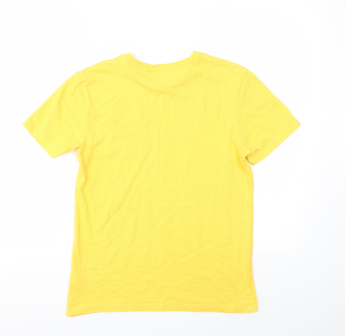 NEXT Boys Yellow   Basic T-Shirt Size 14 Years