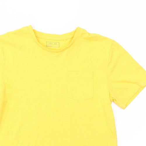 NEXT Boys Yellow   Basic T-Shirt Size 14 Years