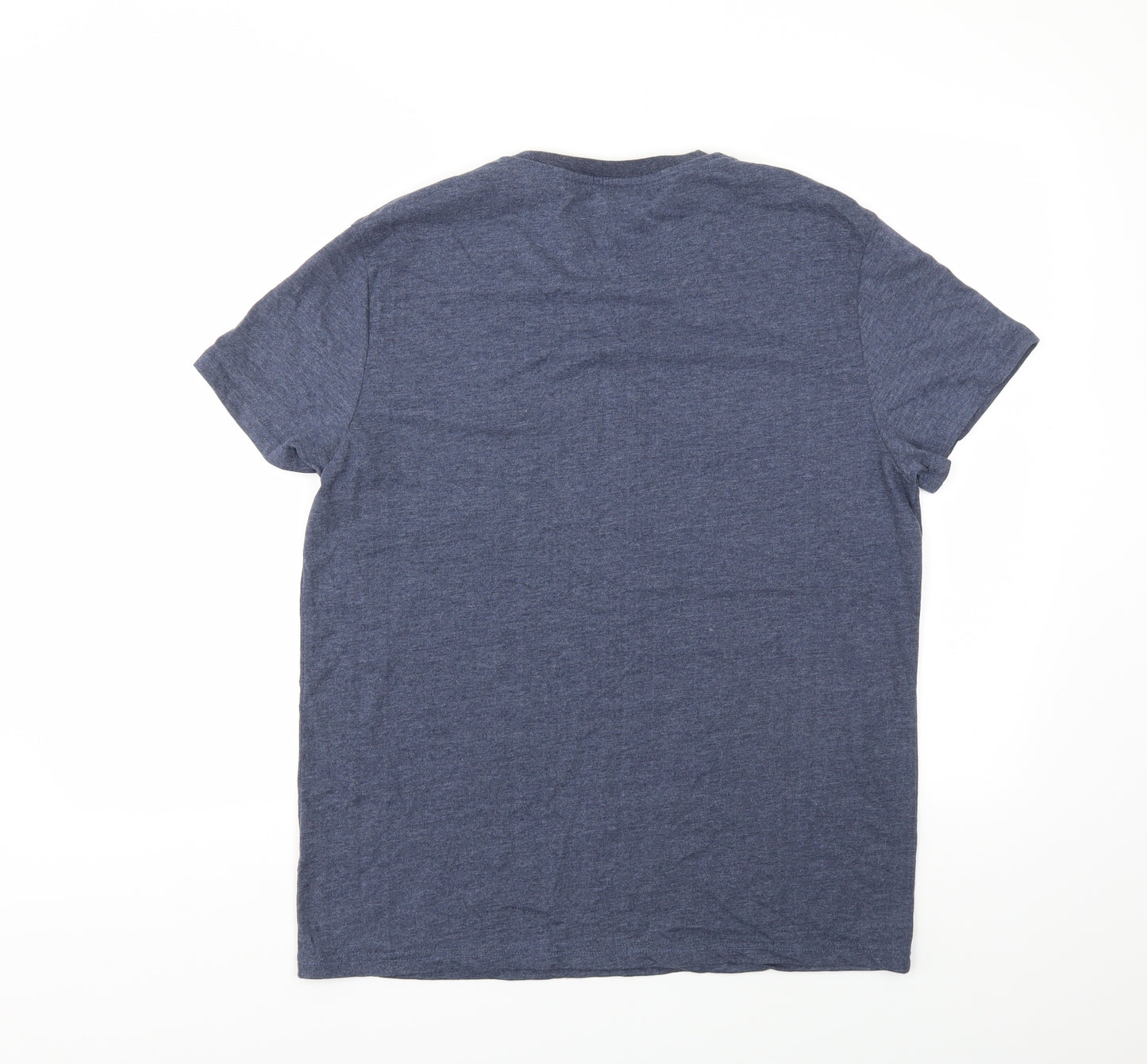 The Spitalfields Shirt Co Mens Blue    T-Shirt Size L